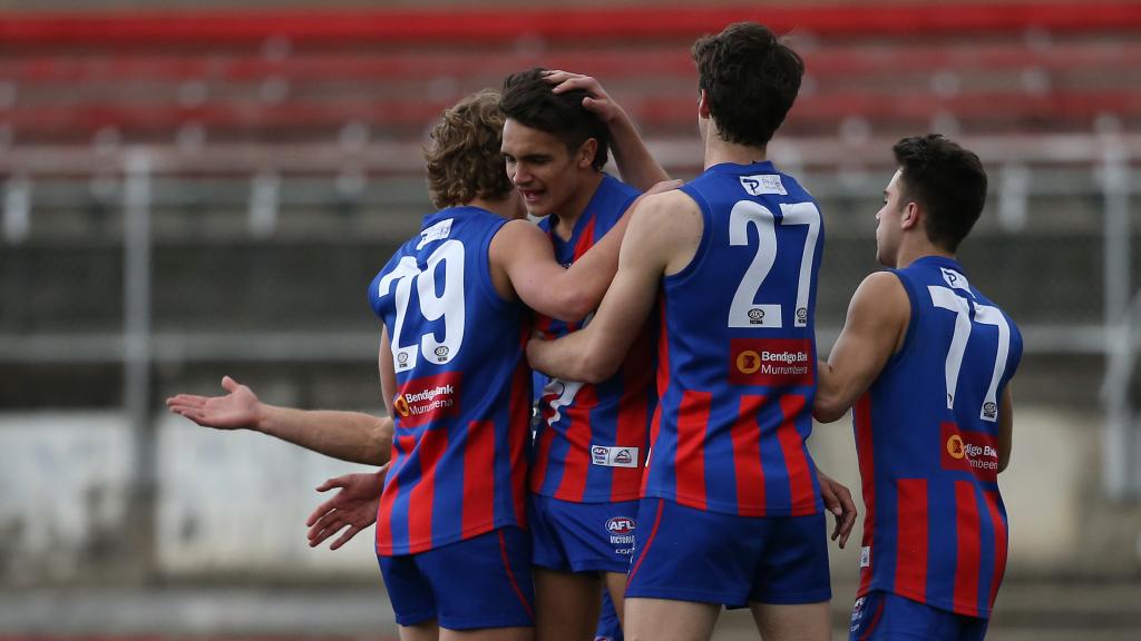 JUH19MOP465672956.jpg Jamarra Ugle-Hagan is tipped as a potential top-five prospect at next year's draft. All pictures: AFL Photos - AFL,Western Bulldogs,Draft,Tag-Draft,Under-18s